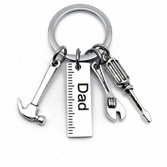 Tools, Wrench, Hammer,‎ Keychain - Screwdriver Charms, Gift for Dad Father's Day - Picture 2 of 5